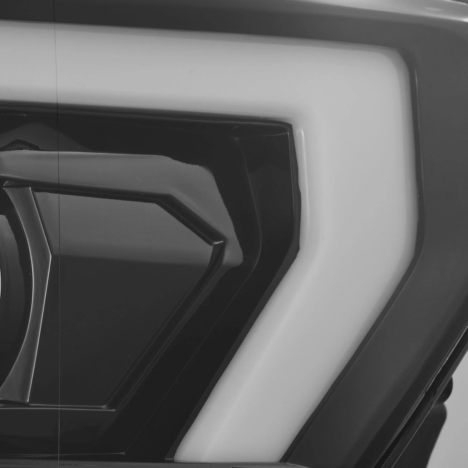 18-20 Ford F150 LUXX-Series LED Projector Headlights Jet Black - Image 6