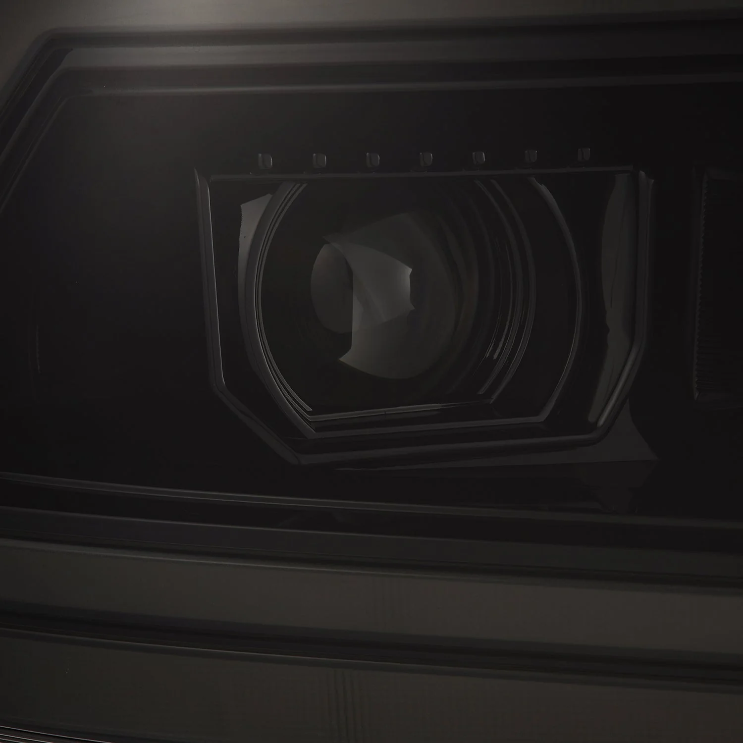 19-24 Ram 1500 (MK II 2500 Style) LUXX-Series LED Projector Headlights Alpha-Black - Image 15