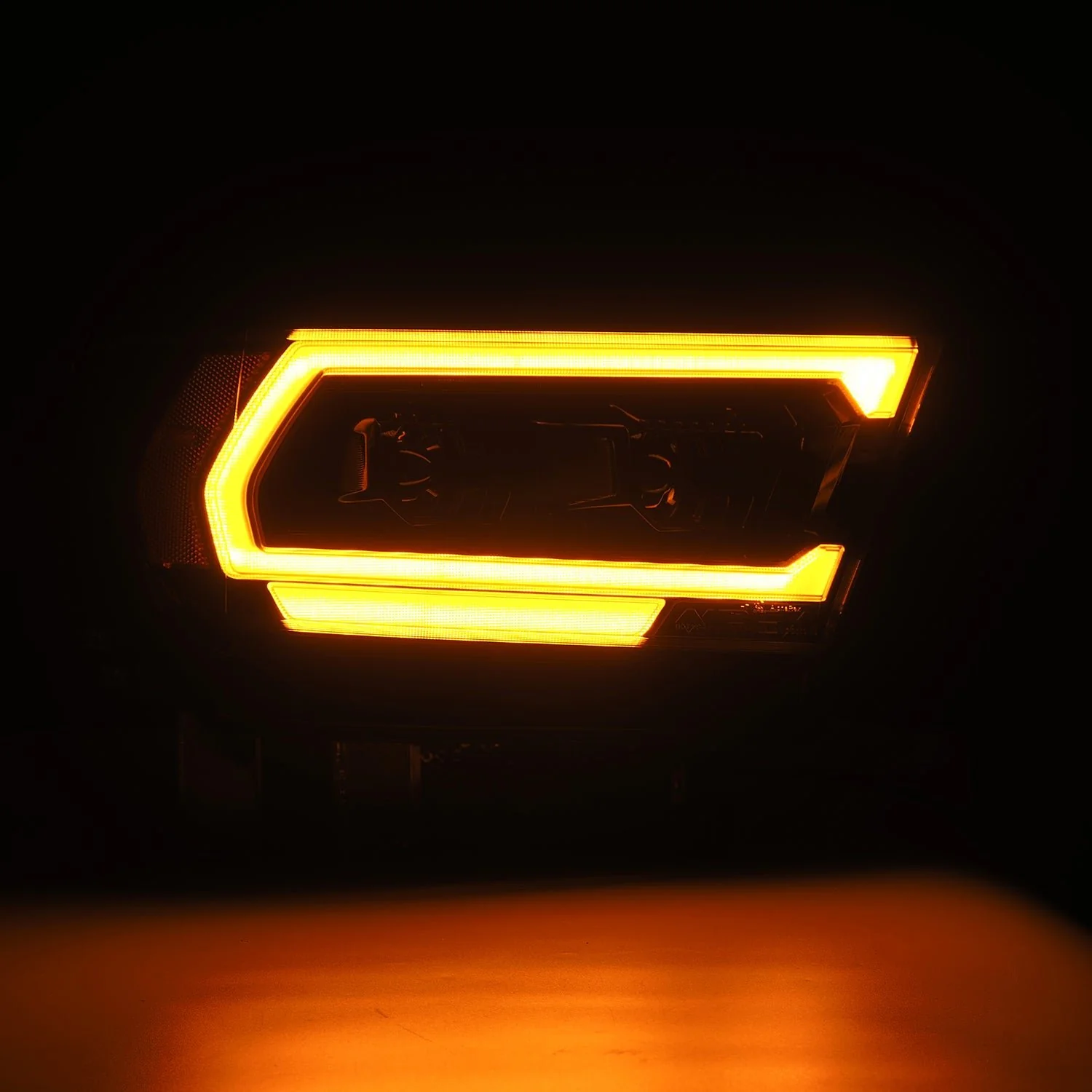 19-24 Ram 1500 (MK II 2500 Style) LUXX-Series LED Projector Headlights Alpha-Black - Image 7