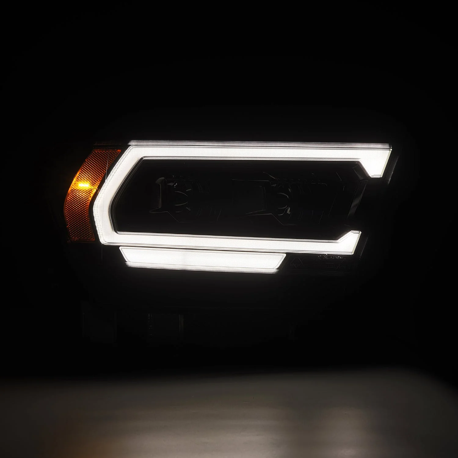 19-24 Ram 1500 (MK II 2500 Style) LUXX-Series LED Projector Headlights Alpha-Black - Image 8