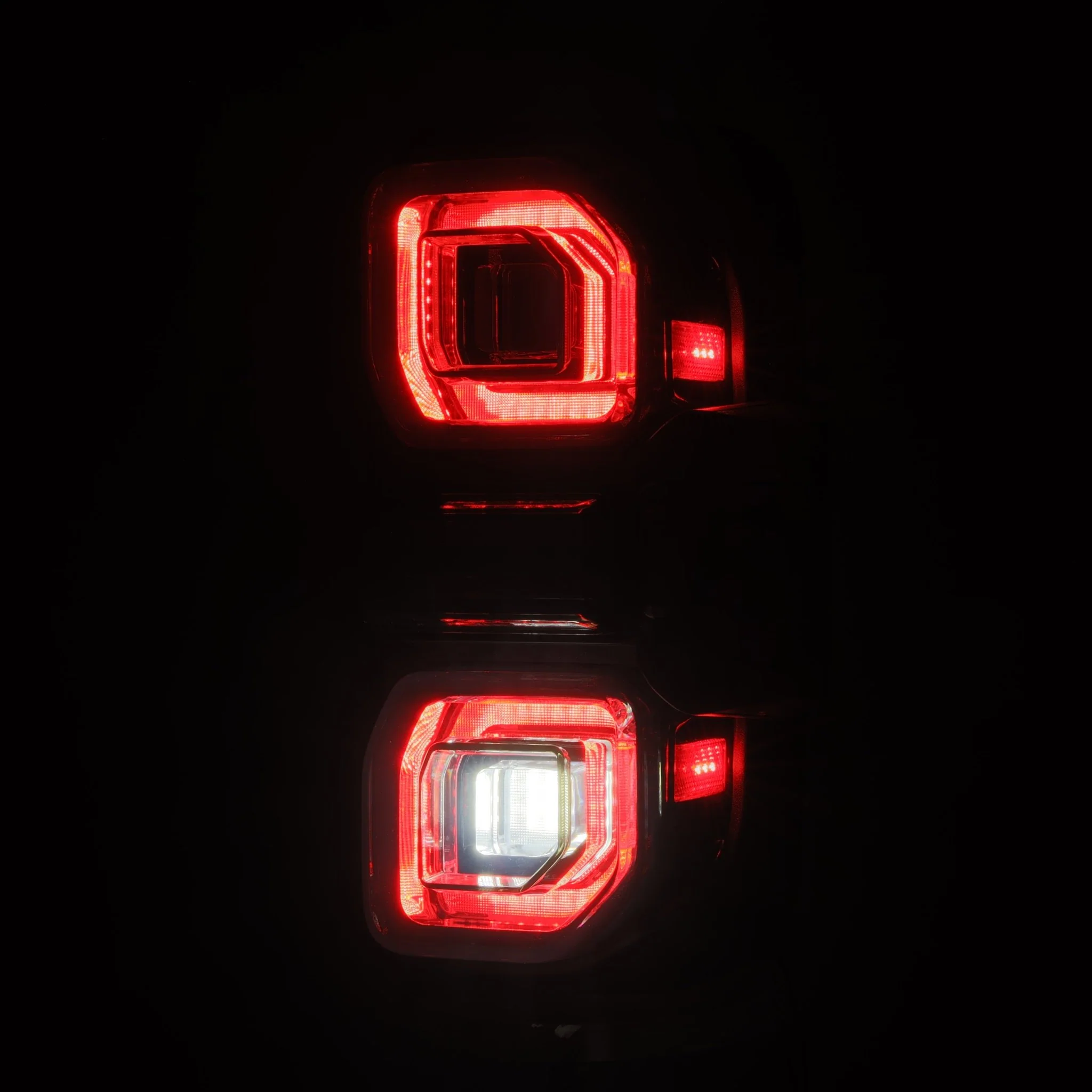 21-26 Ford Bronco NOVA-Series Prismatic LED Tail Lights Alpha-Black - Image 10
