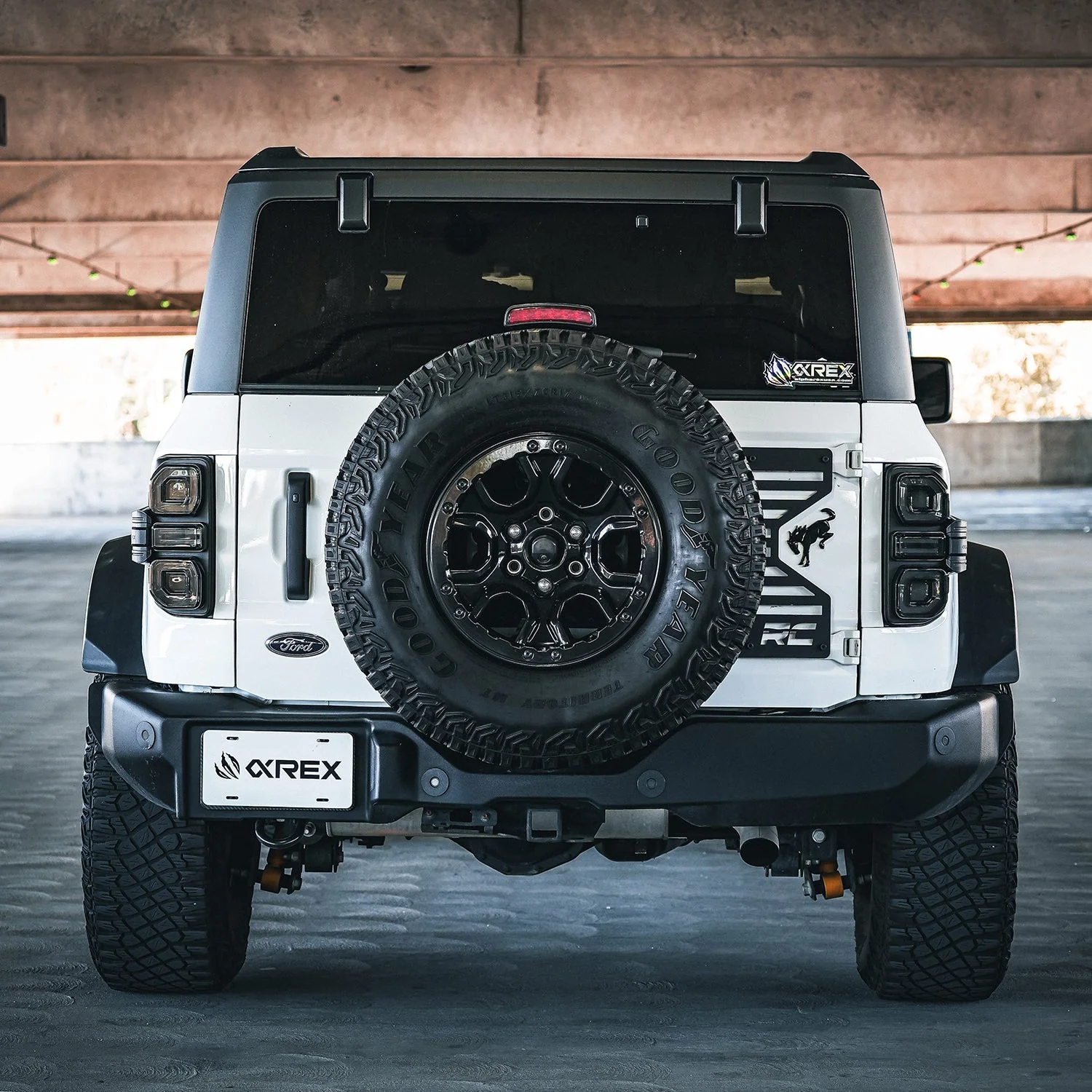 21-26 Ford Bronco NOVA-Series Prismatic LED Tail Lights Alpha-Black - Image 5