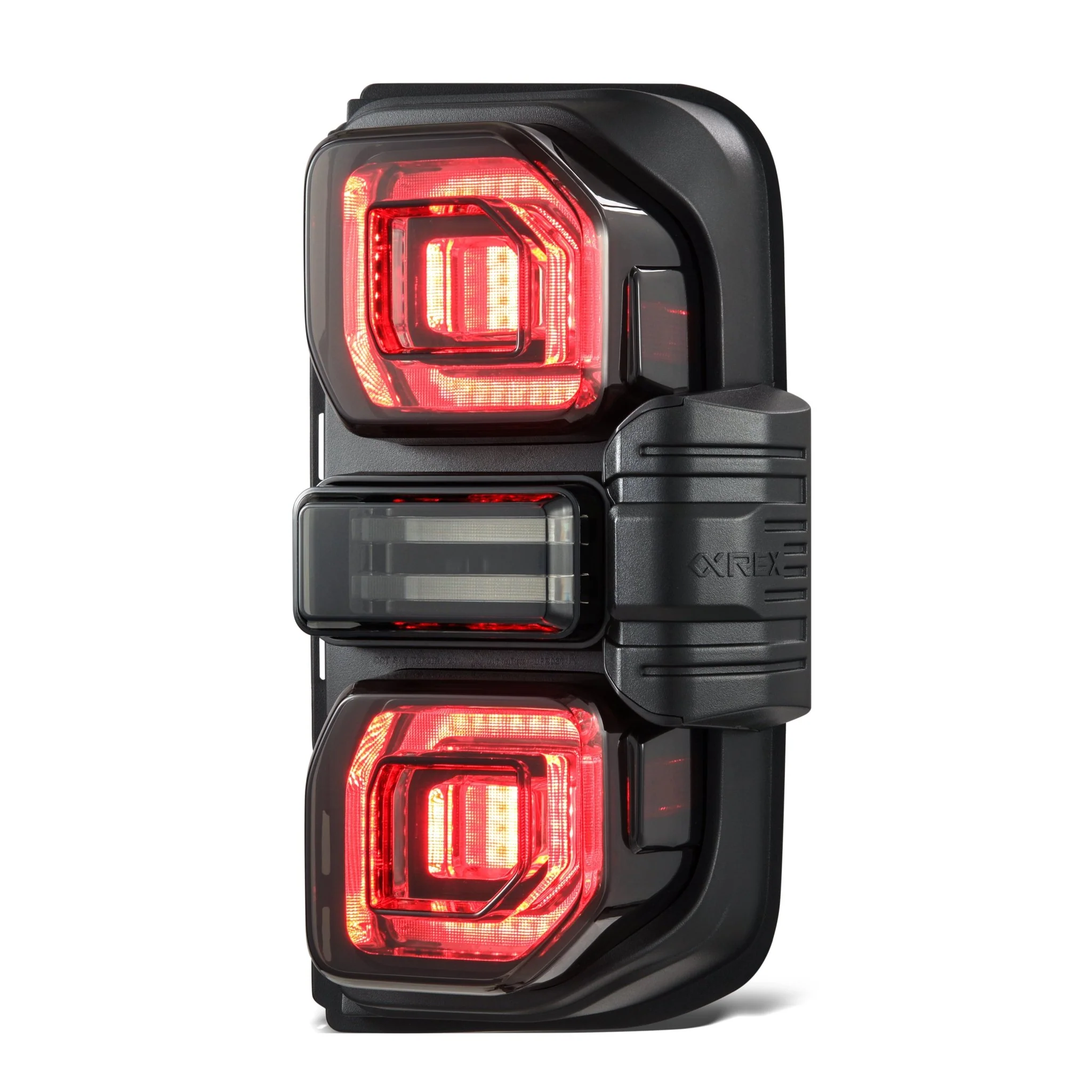 21-26 Ford Bronco NOVA-Series Prismatic LED Tail Lights Alpha-Black - Image 9