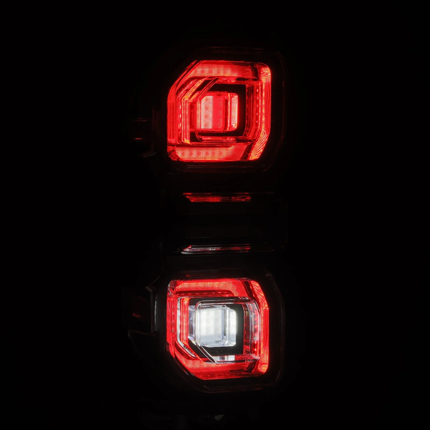 21-26 Ford Bronco NOVA-Series Prismatic LED Tail Lights Black - Image 10