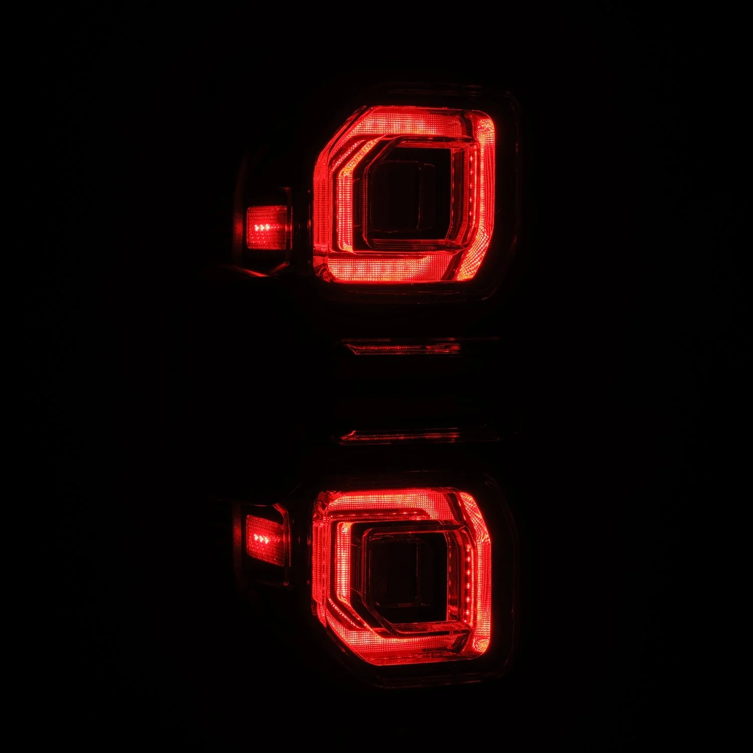 21-26 Ford Bronco NOVA-Series Prismatic LED Tail Lights Black - Image 12