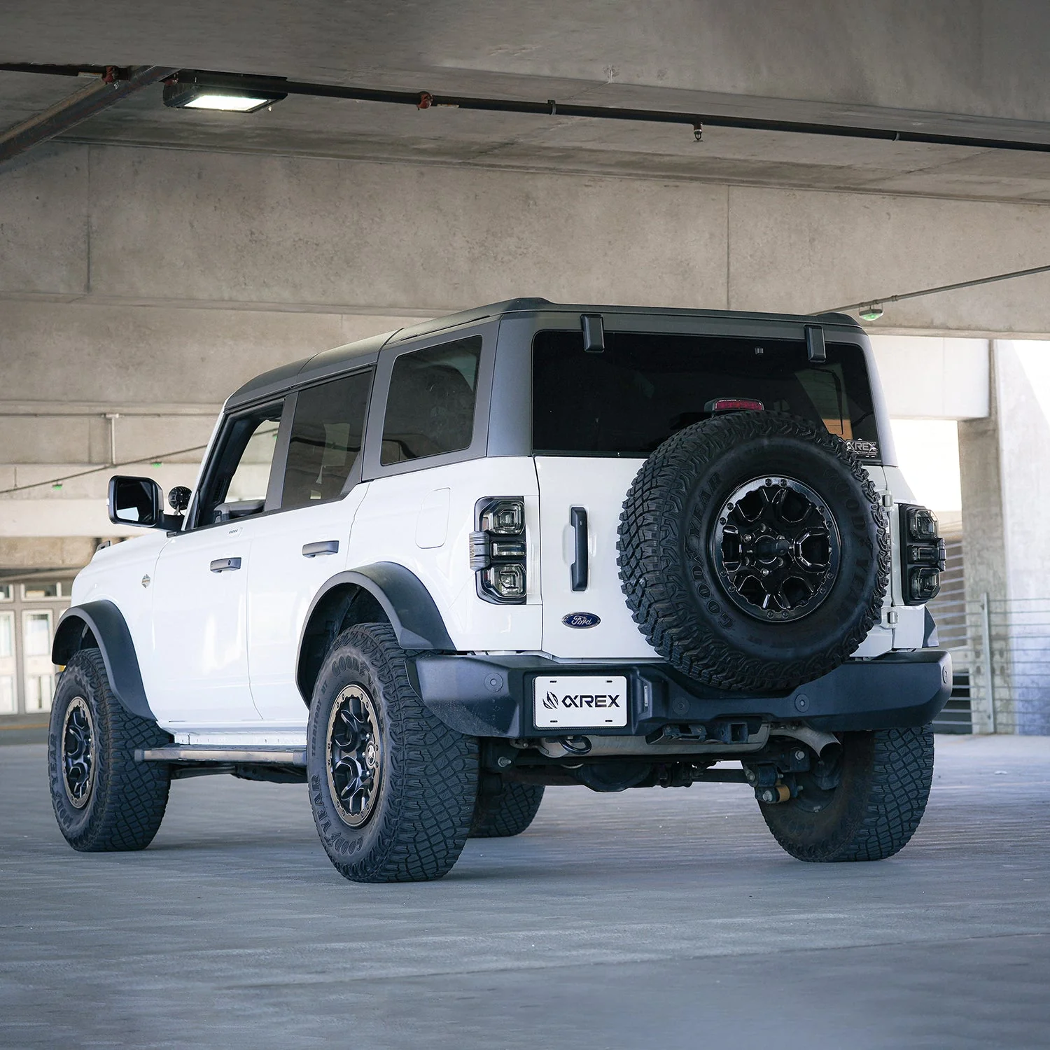 21-26 Ford Bronco NOVA-Series Prismatic LED Tail Lights Black - Image 6