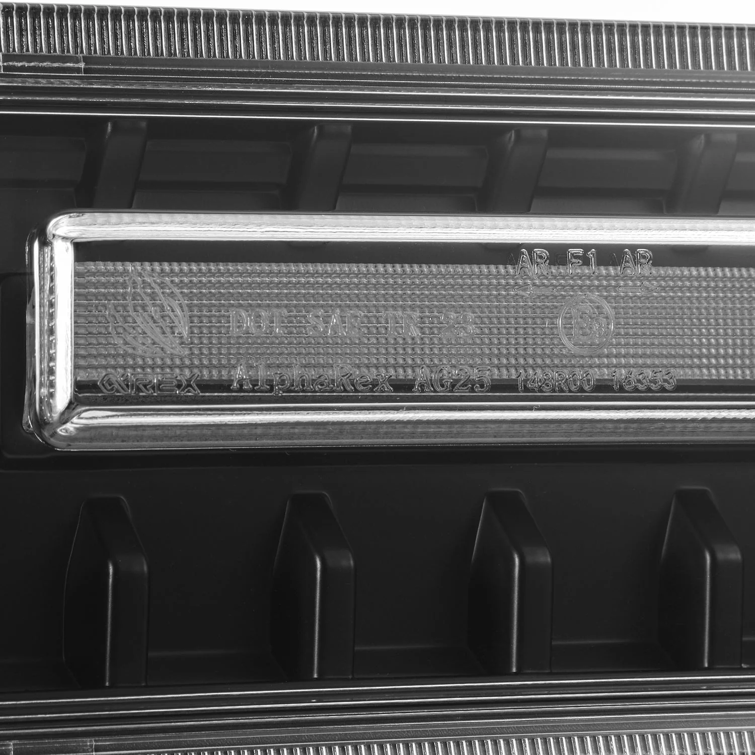 21-26 Toyota GR86/Subaru BRZ NOVA-Series Prismatic LED Fourth Brake Light Black Clear - Image 10