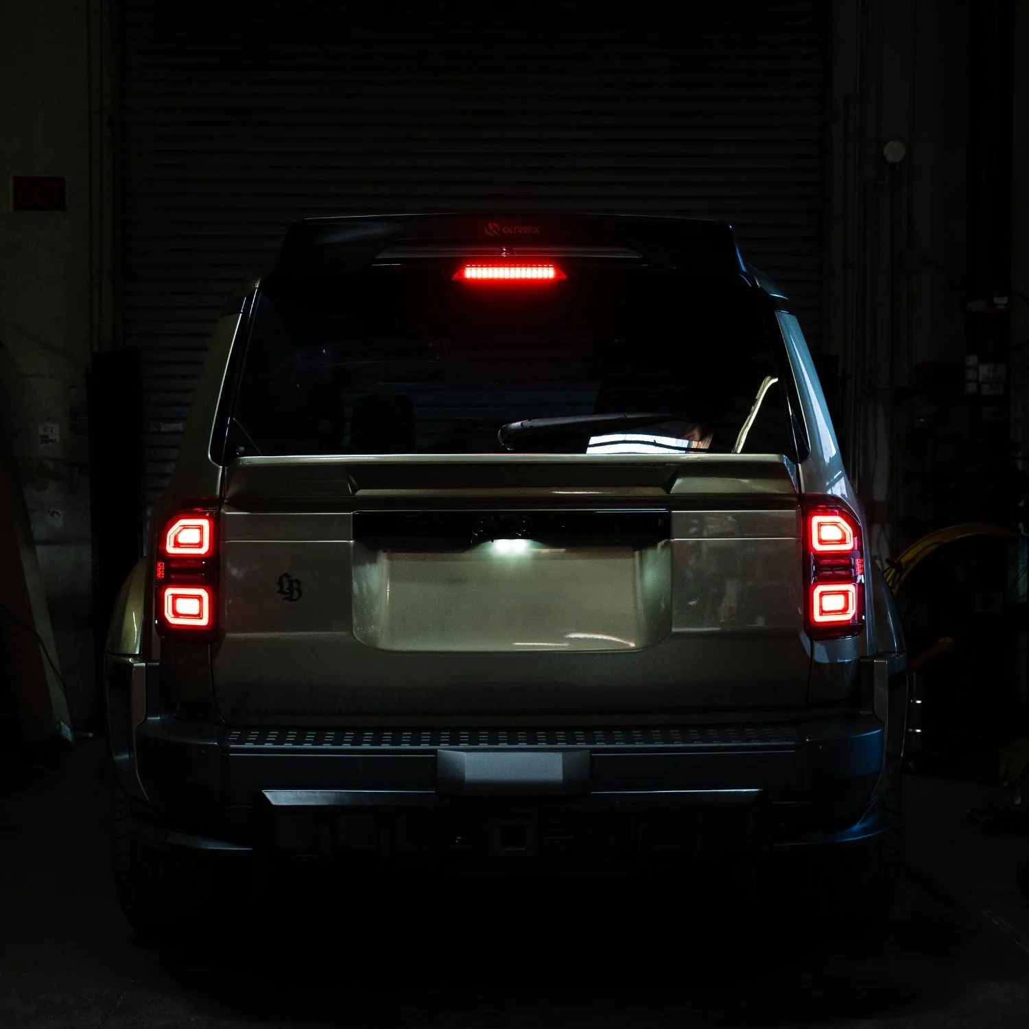 24-26 Toyota Land Cruiser NOVA-Series Prismatic LED Third Brake Light Alpha-Black - Image 15