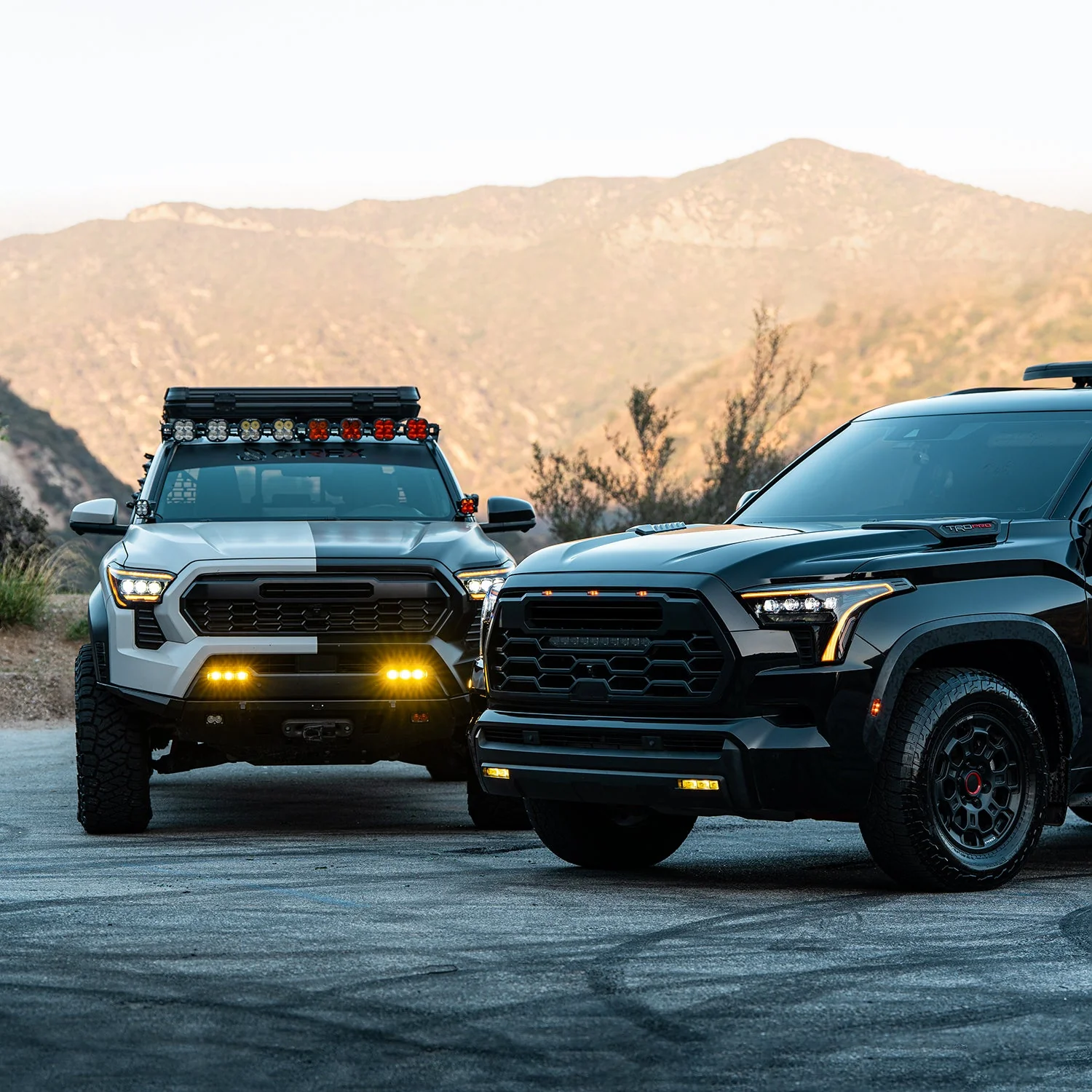 24-26 Toyota Tacoma / 22-26 Tundra/Sequoia / 25-26 4Runner DoubleTap Dual Color LED Projector Fog Lights - Image 3