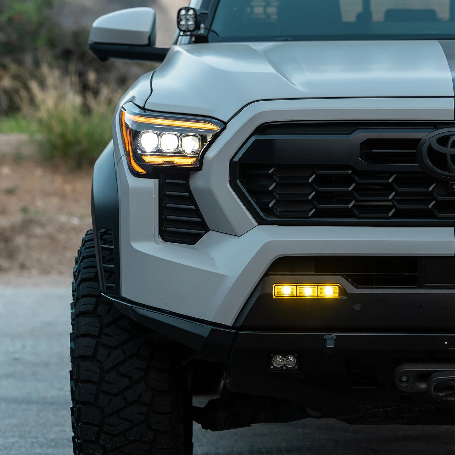 24-26 Toyota Tacoma / 22-26 Tundra/Sequoia / 25-26 4Runner DoubleTap Dual Color LED Projector Fog Lights - Image 5