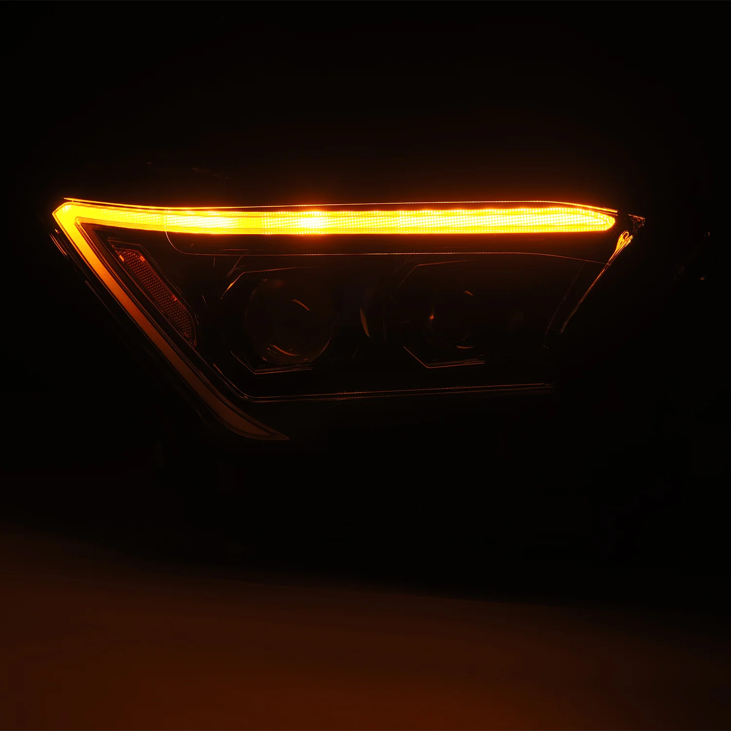 24-26 Toyota Tacoma / 25-26 4Runner LUXX-Series LED Projector Headlights Alpha-Black - Image 3