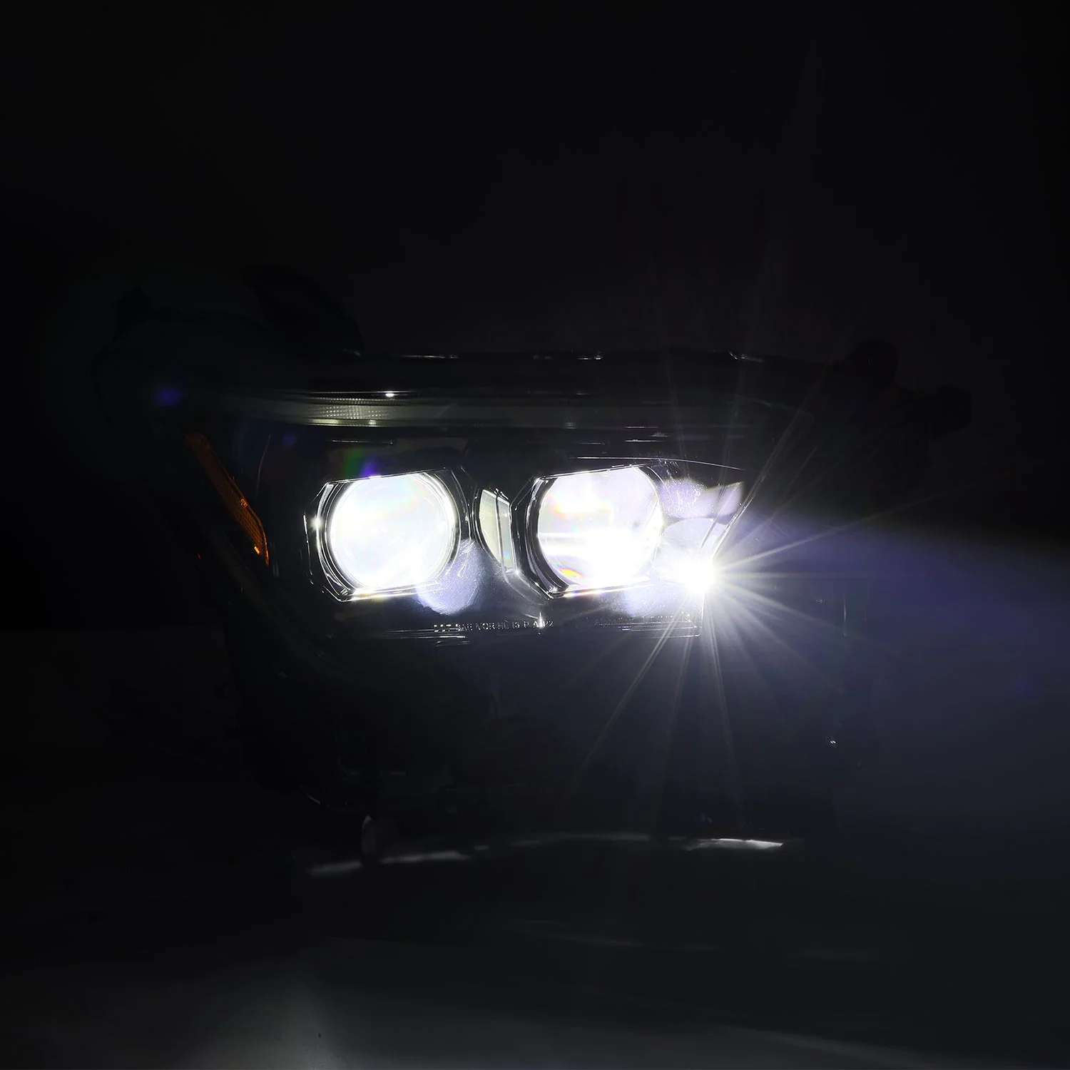 24-26 Toyota Tacoma / 25-26 4Runner LUXX-Series LED Projector Headlights Black - Image 4