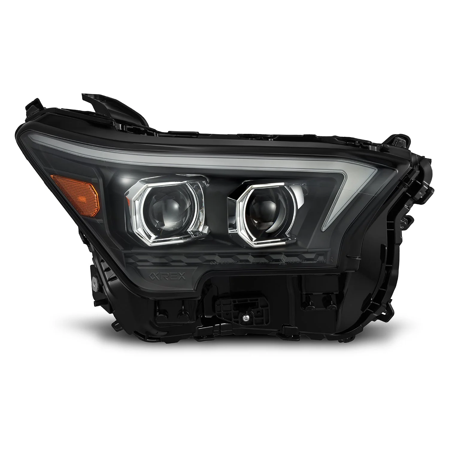 24-26 Toyota Tacoma / 25-26 4Runner OG-Style LUXX-Series LED Projector Headlights Black - Image 4