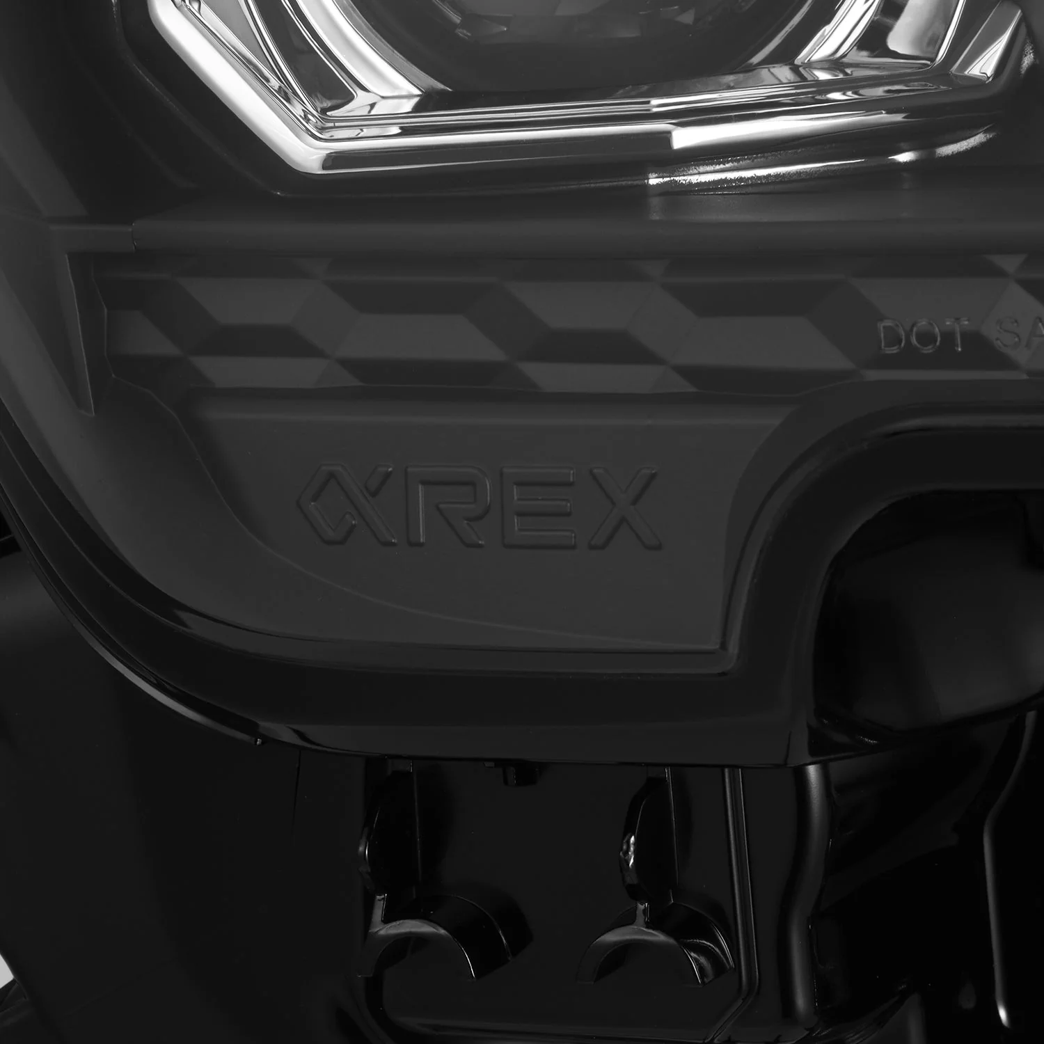 24-26 Toyota Tacoma / 25-26 4Runner OG-Style LUXX-Series LED Projector Headlights Black - Image 6