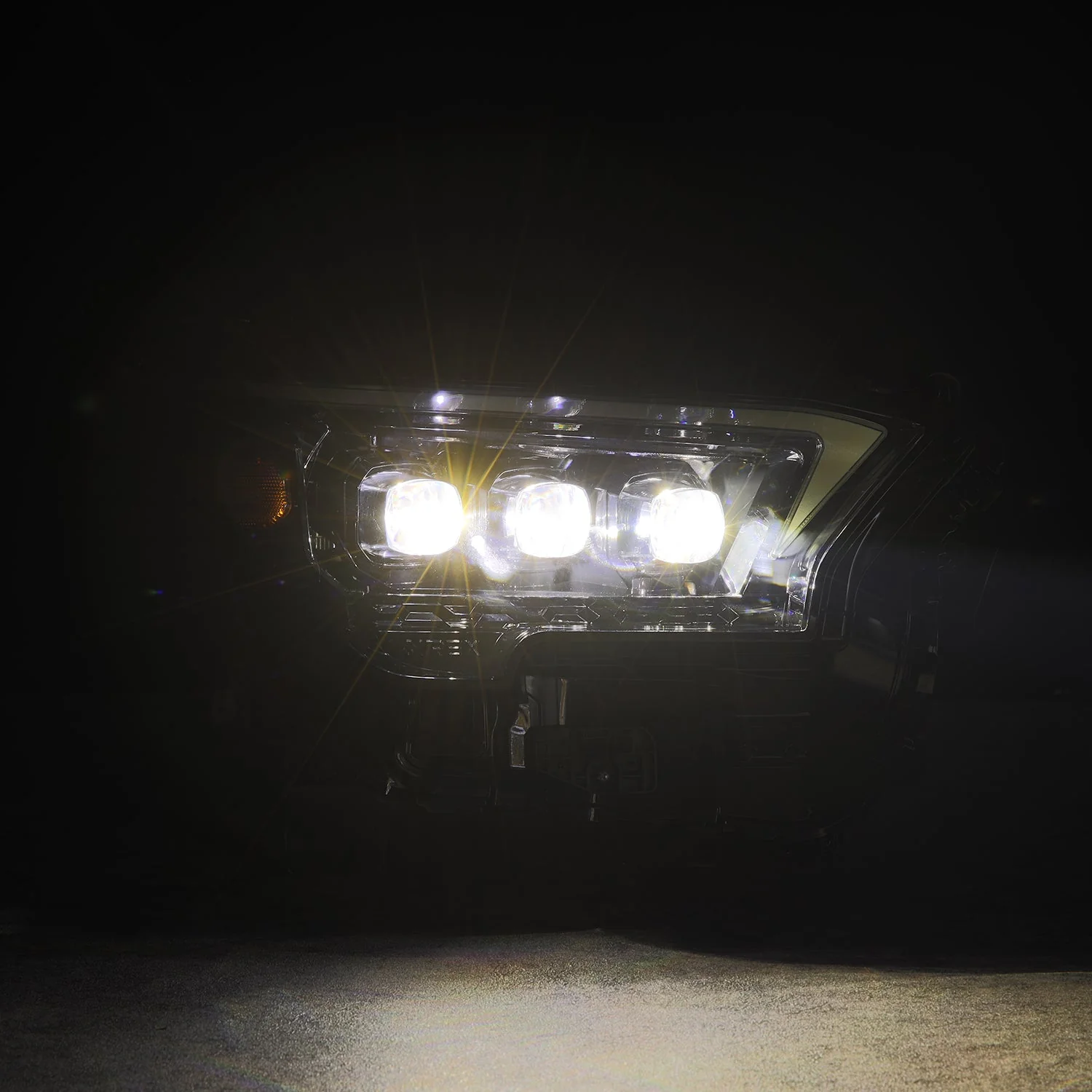 24-26 Toyota Tacoma / 25-26 4Runner OG-Style NOVA-Series LED Projector Headlights Alpha-Black - Image 5