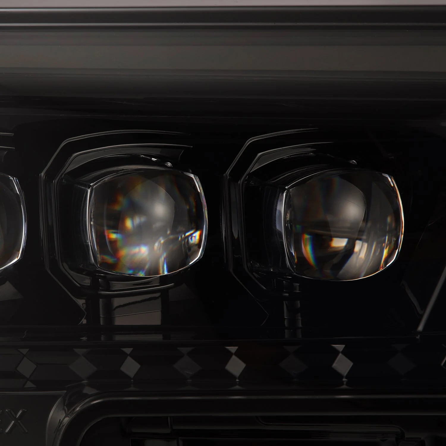 24-26 Toyota Tacoma / 25-26 4Runner OG-Style NOVA-Series LED Projector Headlights Alpha-Black - Image 7