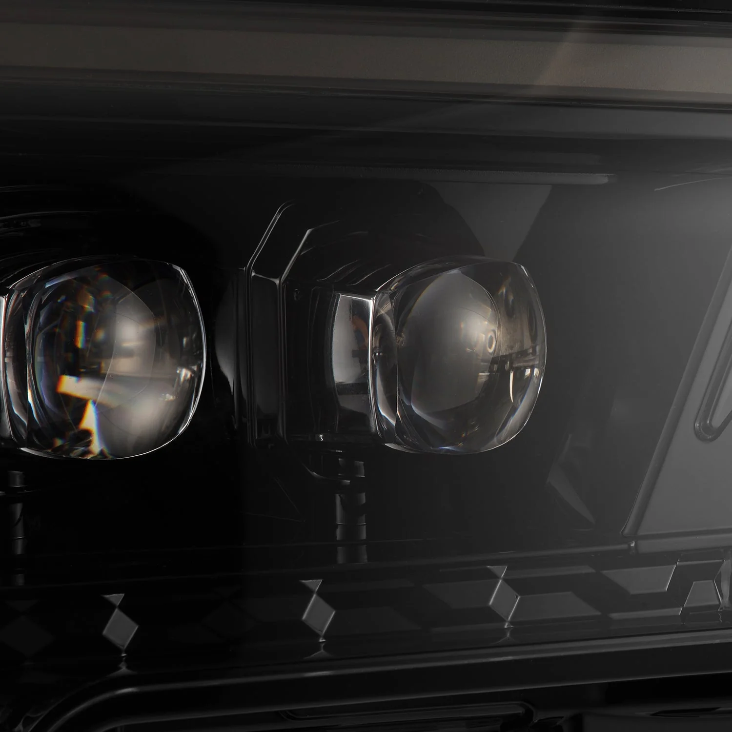 24-26 Toyota Tacoma / 25-26 4Runner OG-Style NOVA-Series LED Projector Headlights Alpha-Black - Image 8