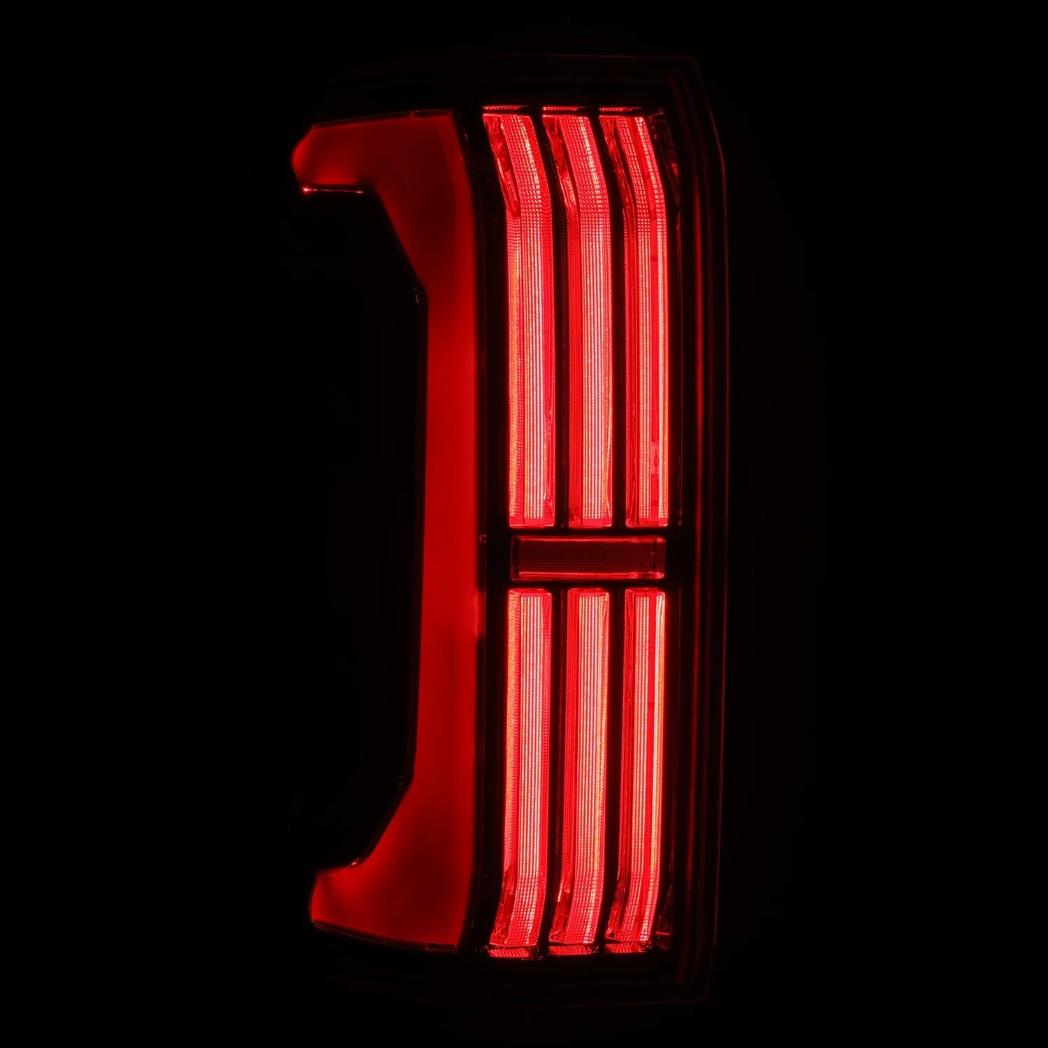 24-26 Toyota Tacoma NOVA-Series Prismatic LED Tail Lights Black - Image 4