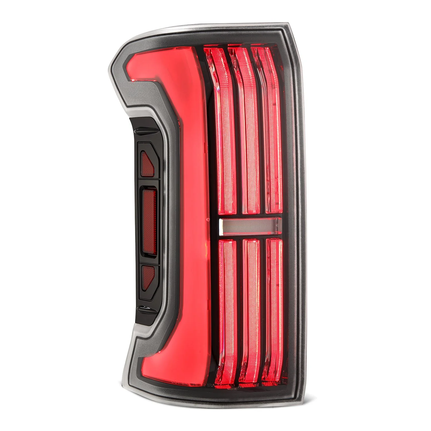 24-26 Toyota Tacoma NOVA-Series Prismatic LED Tail Lights Black - Image 6