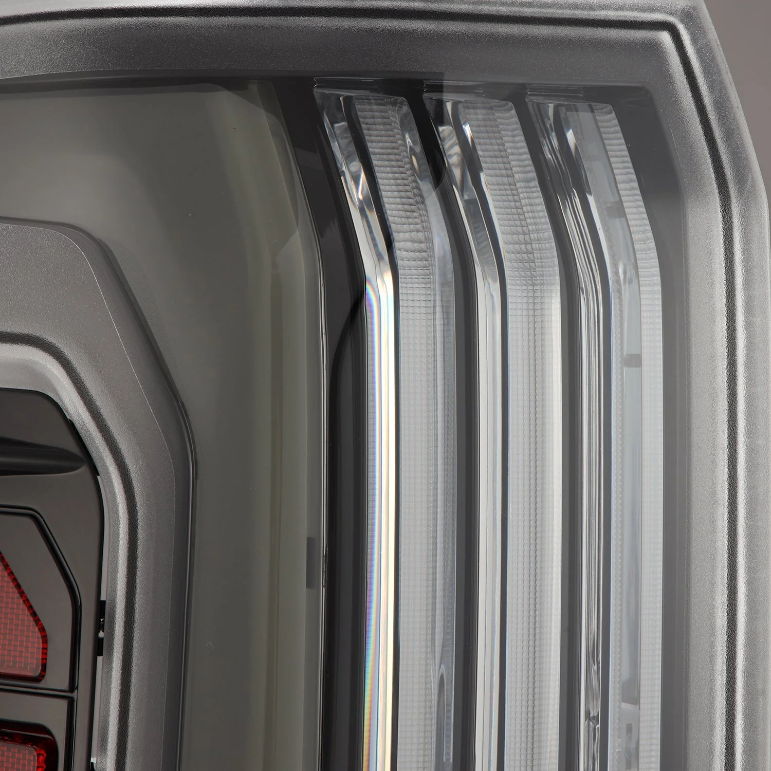 24-26 Toyota Tacoma NOVA-Series Prismatic LED Tail Lights Black - Image 9