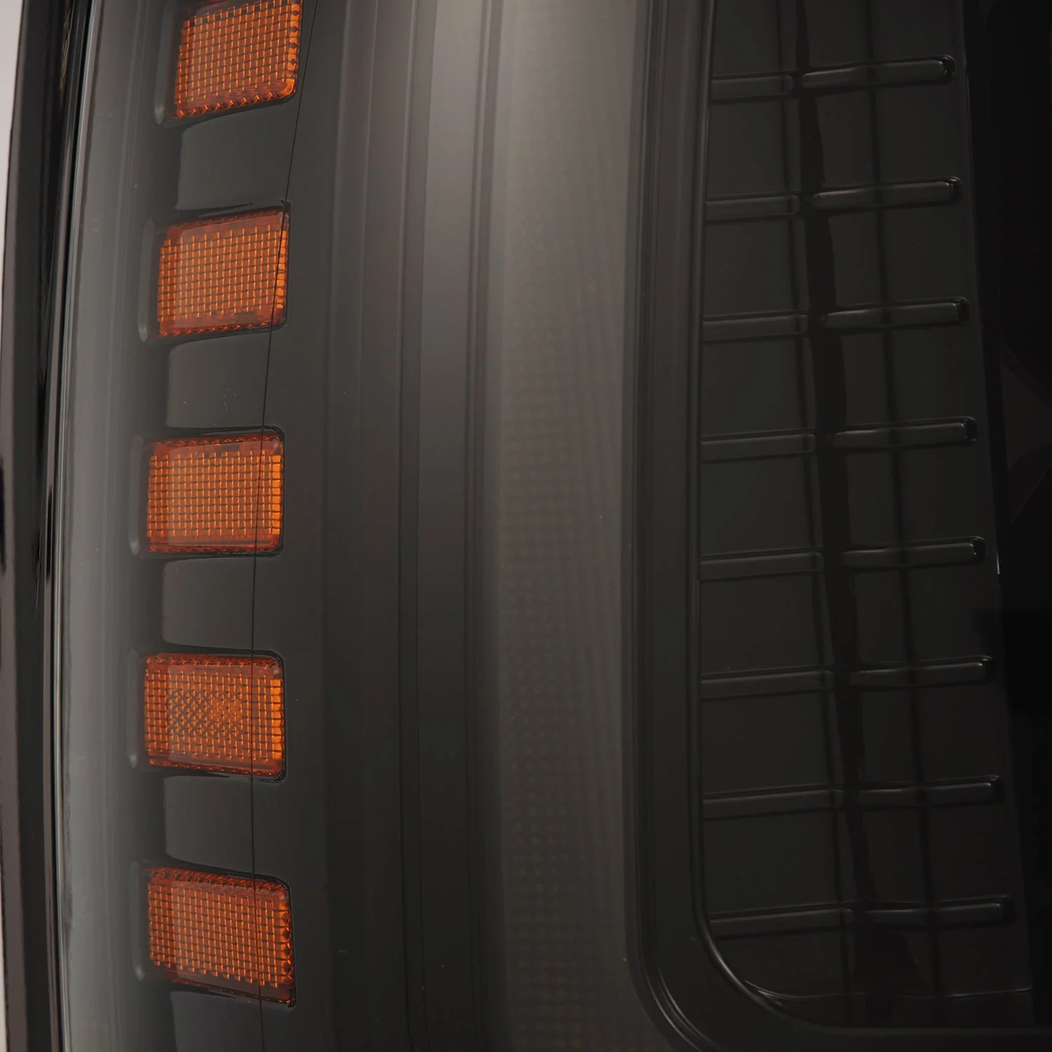 92-96 Ford F-Series/Bronco NOVA-Series LED Projector Headlights Alpha-Black - Image 14