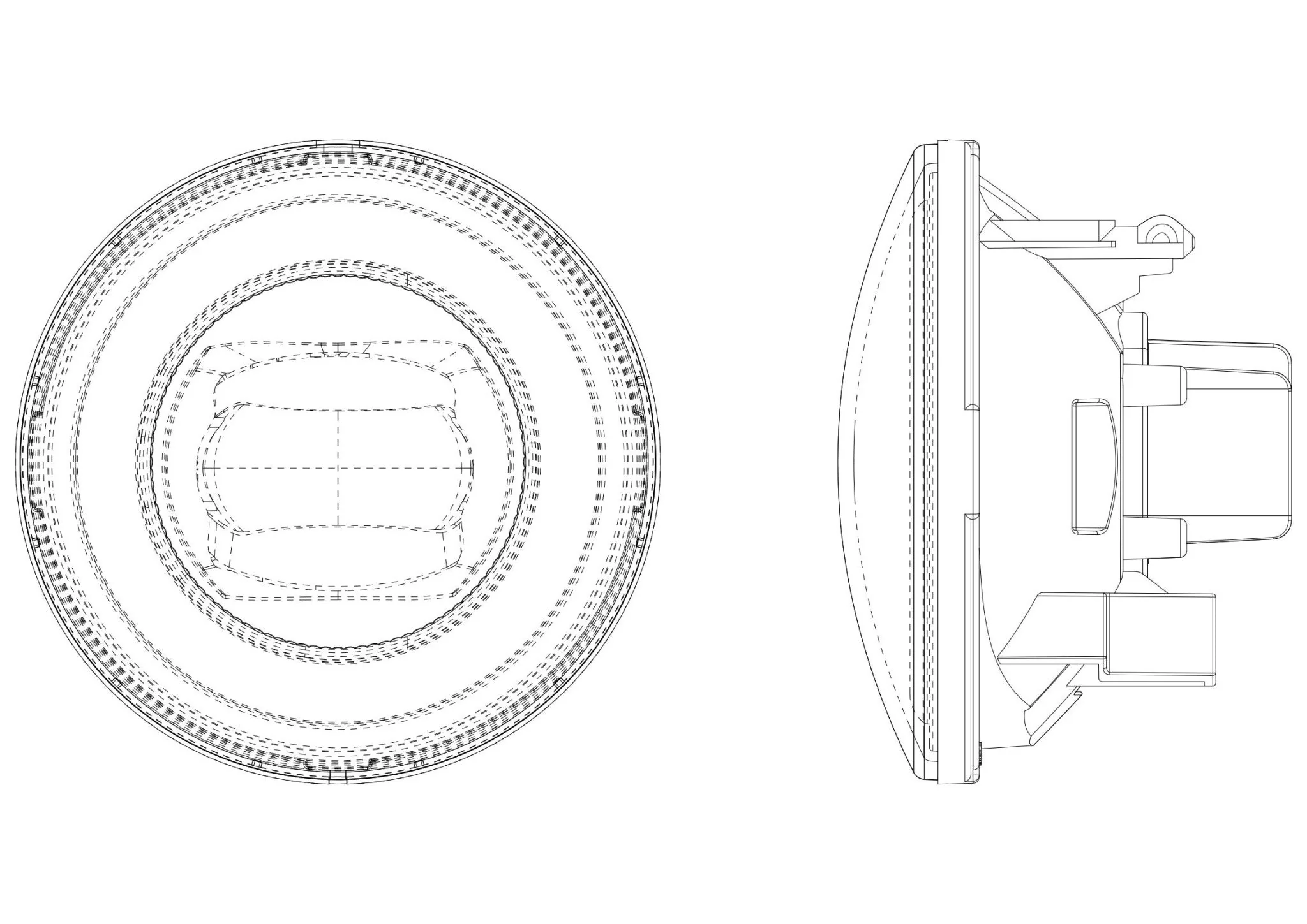 Universal Chevrolet/GMC/Pontiac DoubleTap Dual Color LED Projector Fog Lights - Image 12