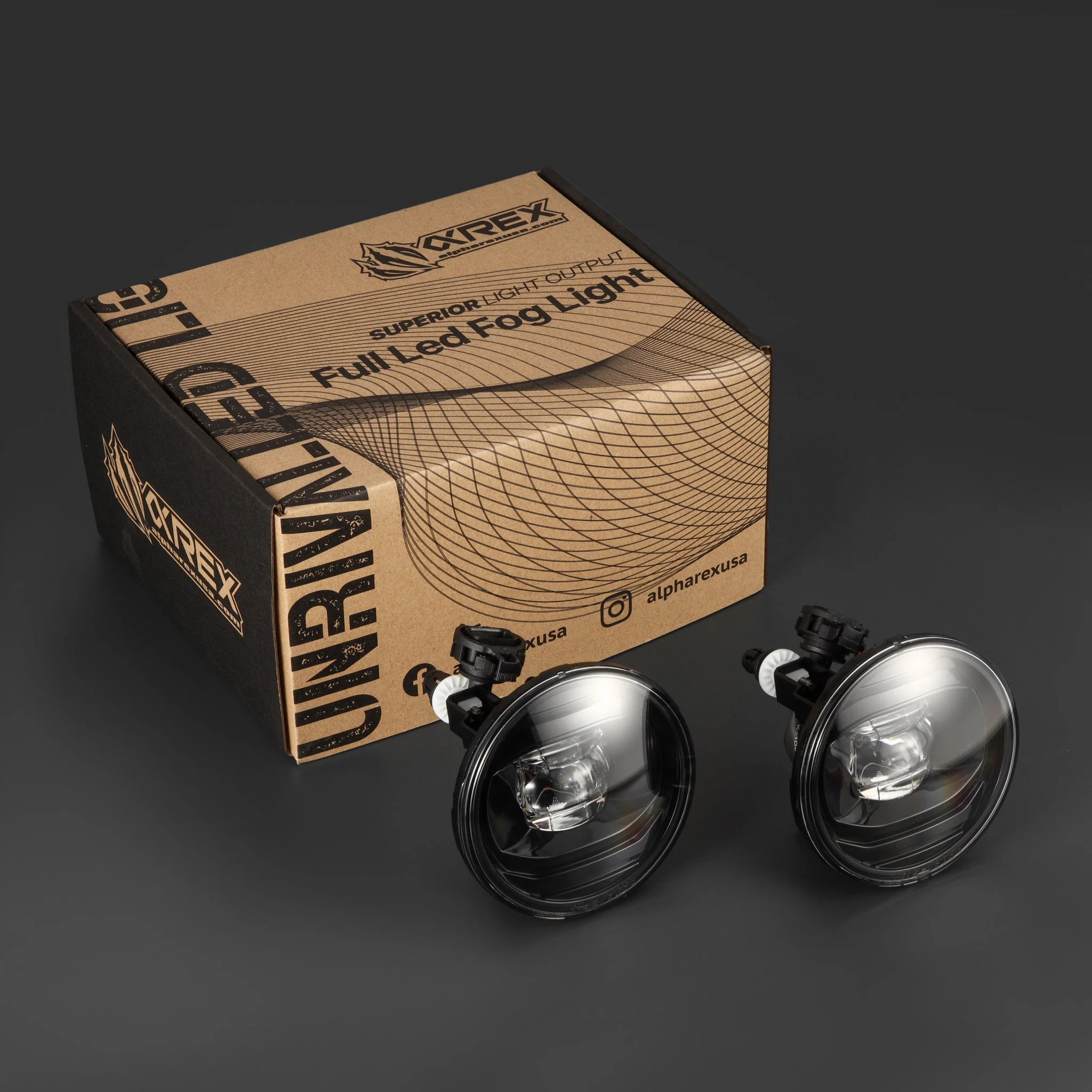 Universal Chevrolet/GMC/Pontiac DoubleTap Dual Color LED Projector Fog Lights - Image 4