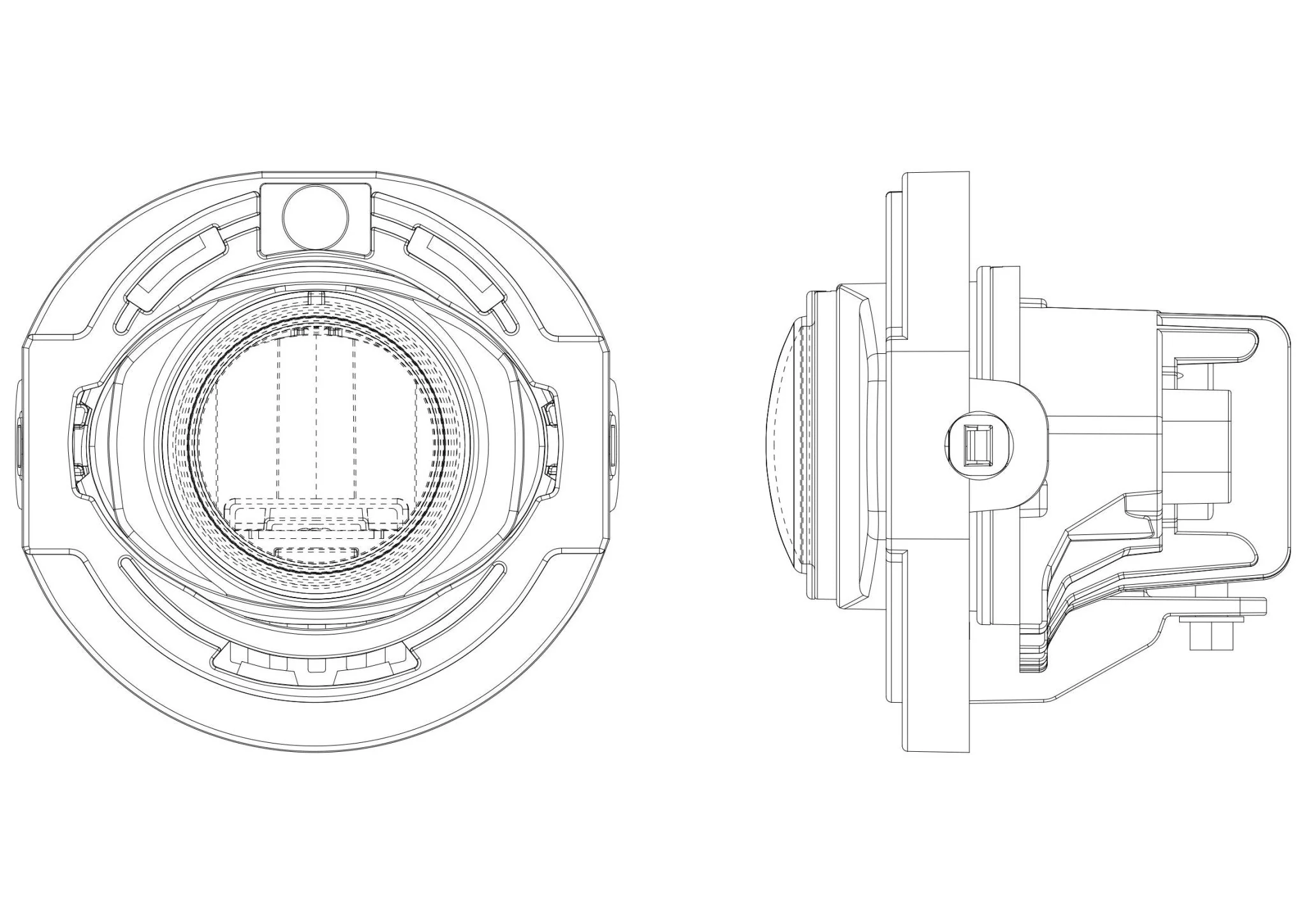 Universal Chrysler/Dodge/Jeep DoubleTap Dual Color LED Projector Fog Lights - Image 11