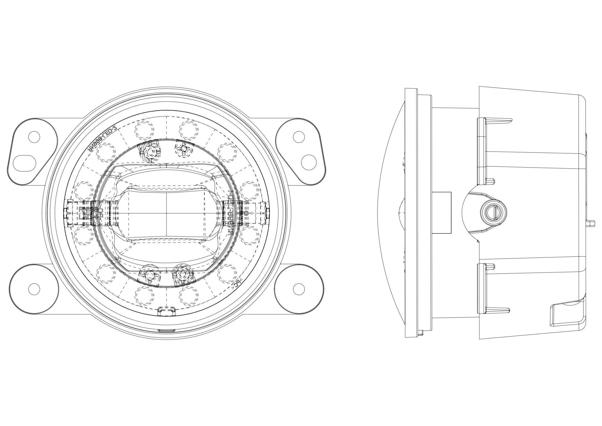 Universal Chrysler/Dodge/Hummer/Jeep DoubleTap Dual Color LED Projector Fog Lights - Image 13