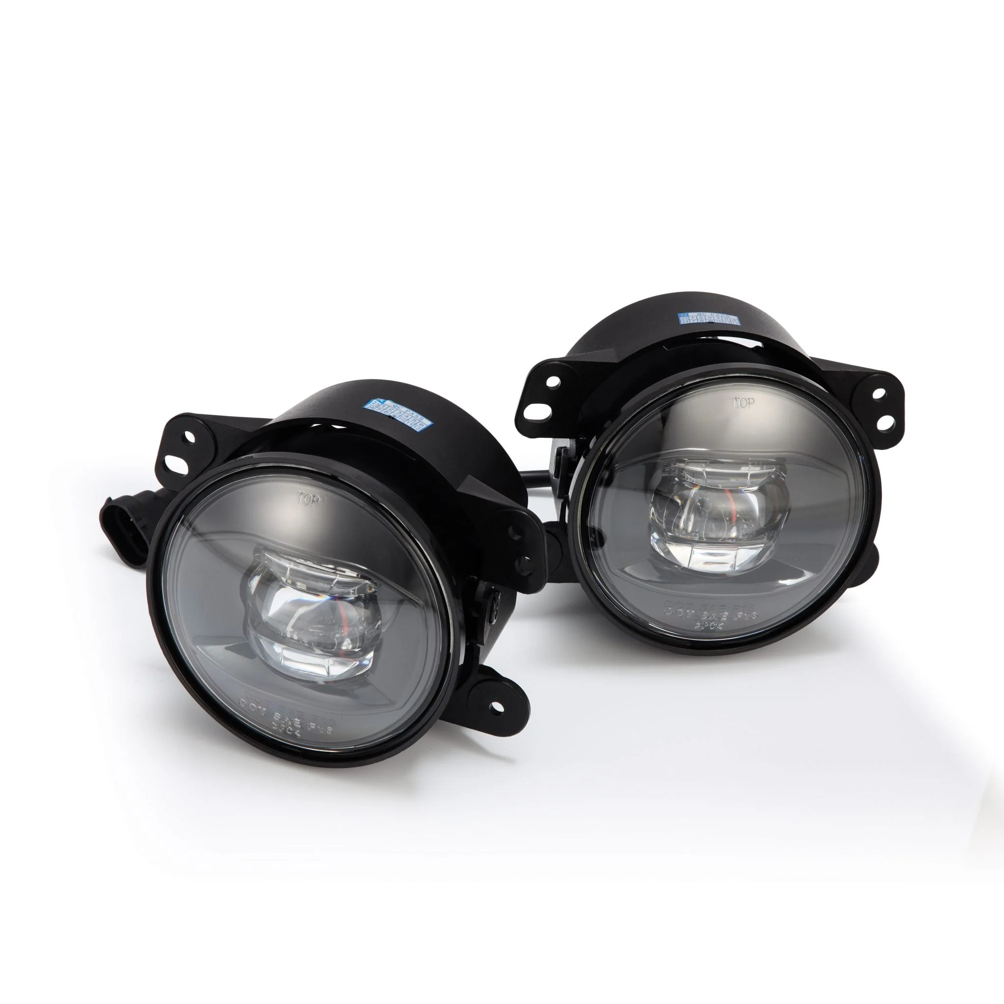 Universal Chrysler/Dodge/Hummer/Jeep DoubleTap Dual Color LED Projector Fog Lights - Image 7