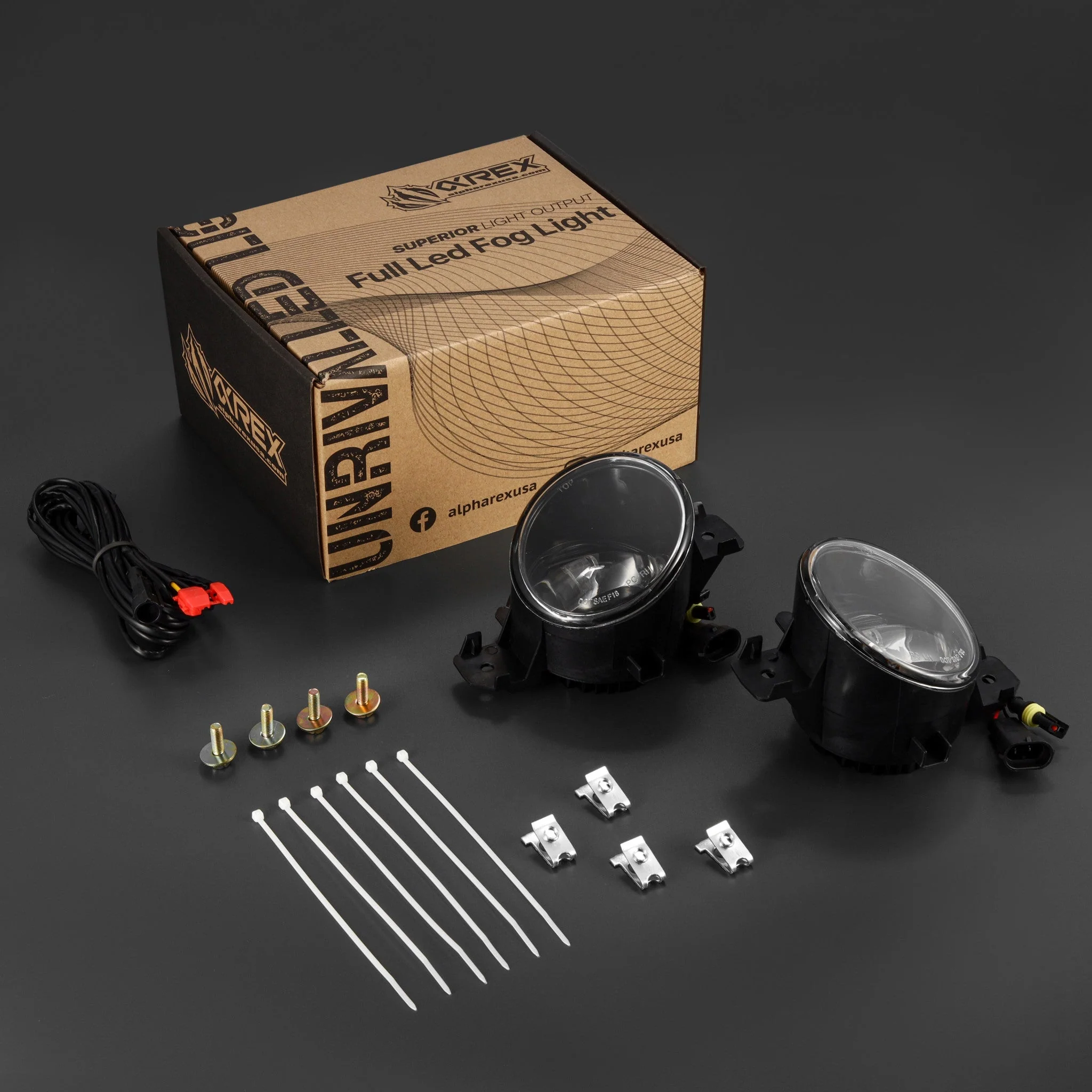 Universal Nissan/Infiniti DoubleTap Dual Color LED Projector Fog Lights - Image 5