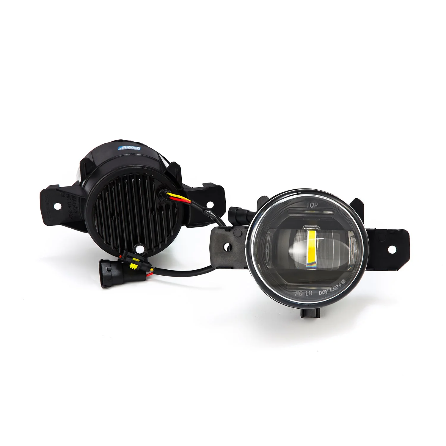Universal Nissan/Infiniti DoubleTap Dual Color LED Projector Fog Lights - Image 7